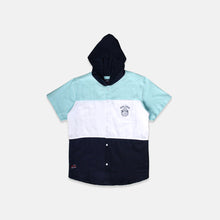 Load image into Gallery viewer, Shirt/ Kemeja Anak Laki Navy/ Rodeo Junior Hoody Shirt