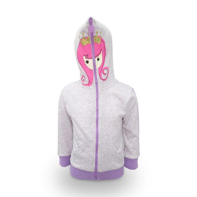 Jacket / Hoodie Anak Perempuan / Purple / Rodeo Junior Girl Logo Signature