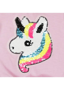 Tshirt / Kaos Anak Perempuan / Rodeo Junior Girl Rainbow Horse