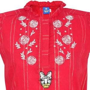 Shirt / Kemeja Anak Perempuan / Daisy Duck / Embroidery