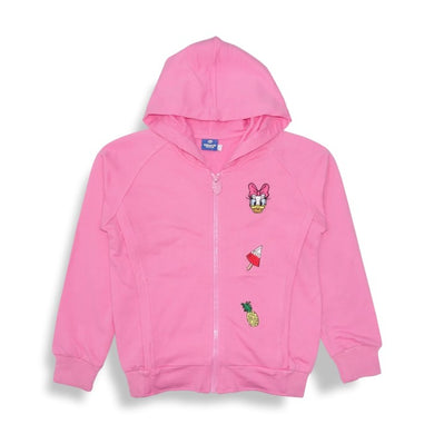 Jacket / Hoodie Anak Perempuan Pink / Daisy / Comfort