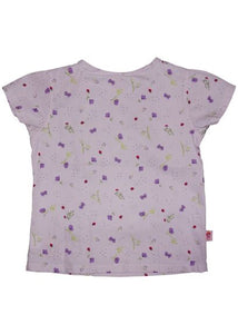 Shirt / Kemeja Anak Perempuan / Rodeo Junior Girl / Purple Full Print Cotton
