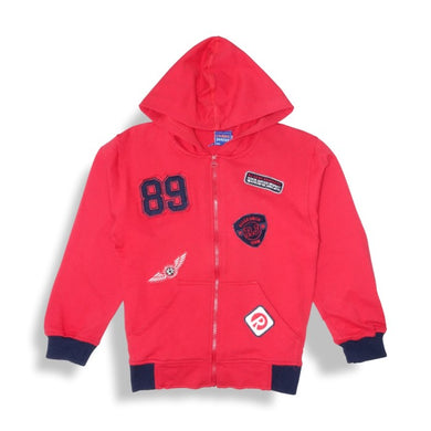 Jaket / Hoodie Anak Laki / Rodeo Junior / Red / Patch Series