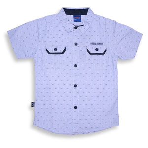 Shirt / Kemeja Anak Laki / Rodeo Junior / Blue / Full Print