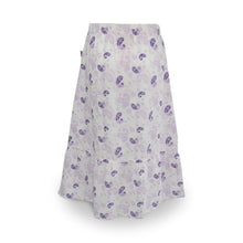 Load image into Gallery viewer, Long Skirt / Rok Panjang Anak Perempuan / Rodeo Junior Girl / White-Purple Print
