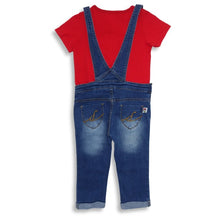 Load image into Gallery viewer, Jumper Anak Perempuan Daisy Blue Denim Stylish