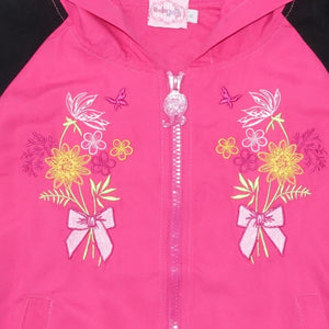 Jacket Anak Perempuan Black-Pink / Rodeo Junior Girl / Embrodery