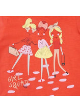 Load image into Gallery viewer, T-shirt / Kaos Anak Perempuan / Rodeo Junior Girl / Red / Print