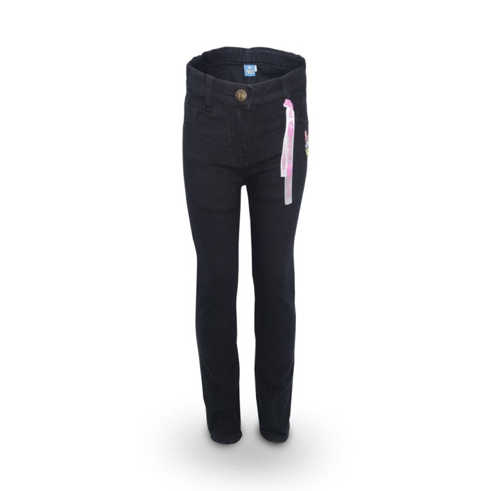 Long Pants / Celana Panjang Anak Perempuan / Daisy / Black Denim Basic