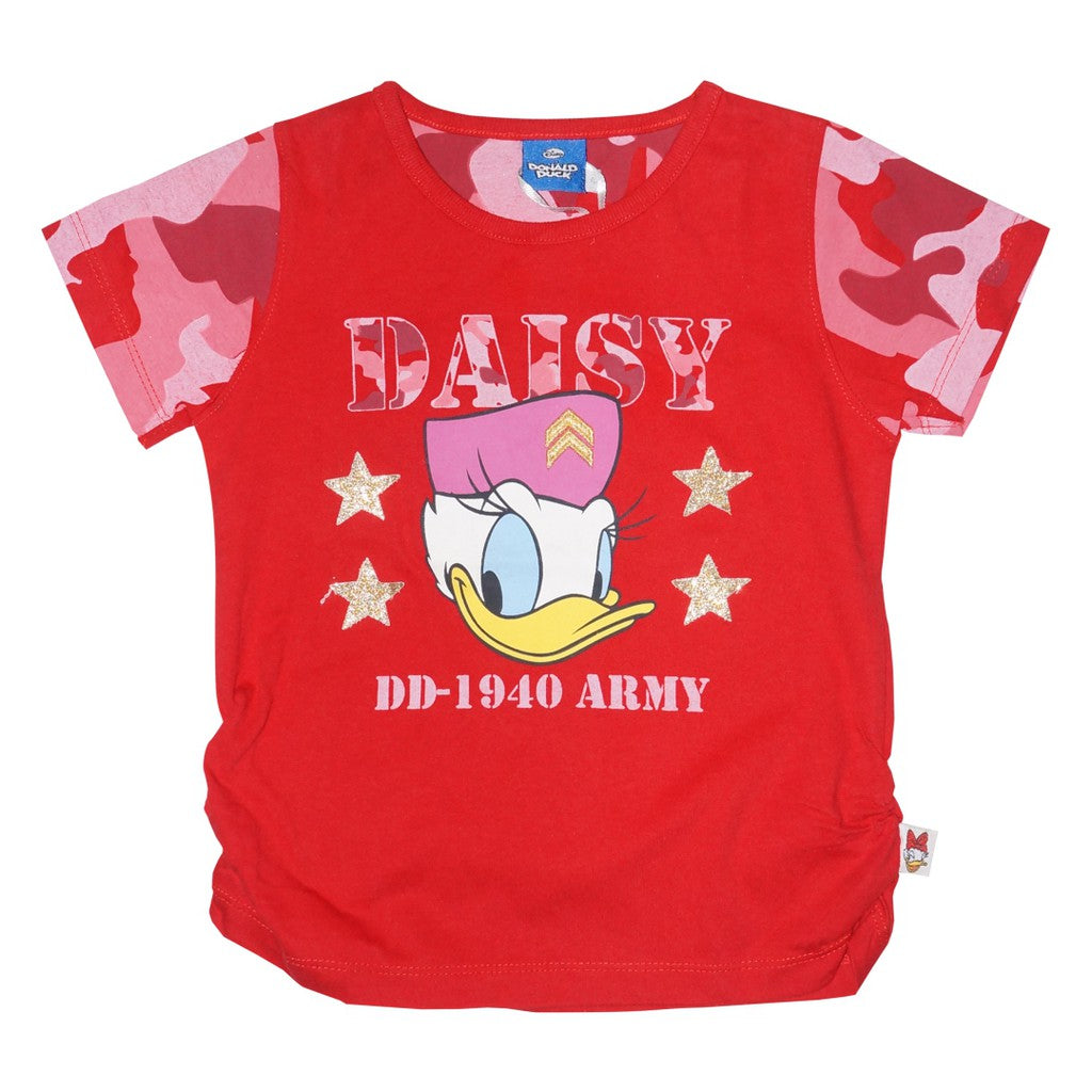 T-shirt / Kaos Anak Perempuan / Daisy / Army Series