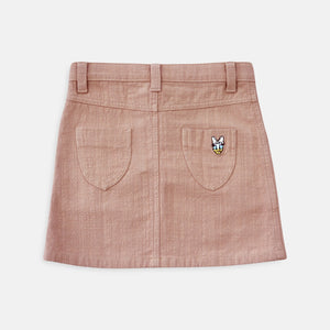 Linen Mini Skirt/ Rok Mini Anak Linen/ Rodeo Junior Girl Bright Day