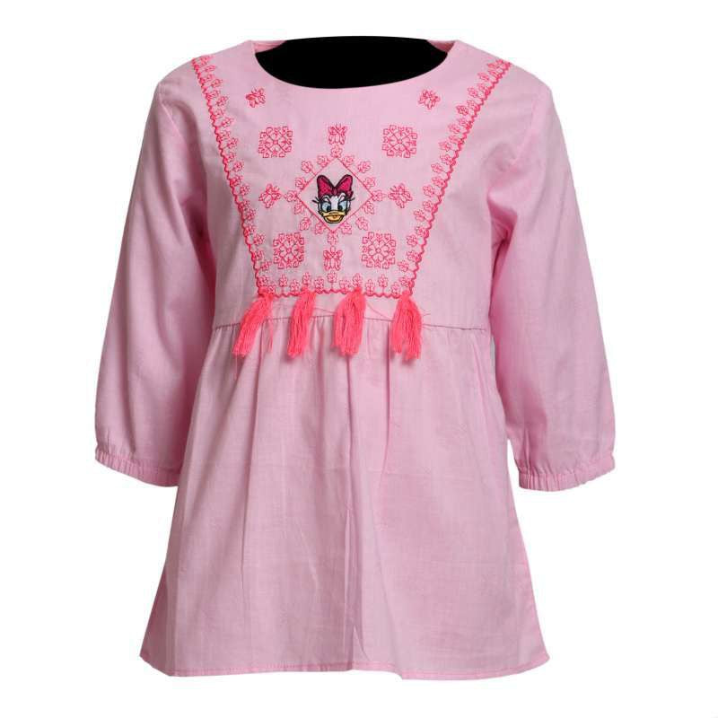Shirt/Kemeja Anak Perempuan Daisy Pink Basic Collections