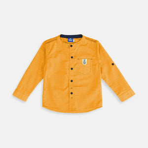 Shirt/ Kemeja Anak Laki Kuning/ Donald Duck Comfort