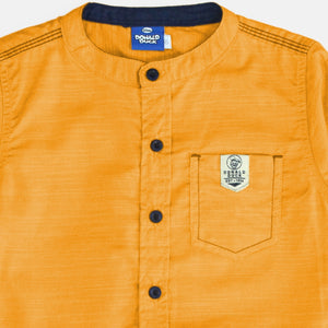 Shirt/ Kemeja Anak Laki Kuning/ Donald Duck Comfort
