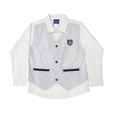 Shirt / Kemeja Anak Laki / Rodeo Junior / White Formal Look