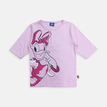 Load image into Gallery viewer, Tshirt/ Kaos Anak Perempuan/ Daisy Duck Love in Pink