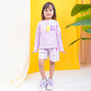 Short/ Celana Pendek Anak Perempuan Purple/ Rodeo Junior Girl Urban Casual