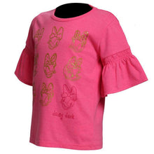 Load image into Gallery viewer, Blouse Anak Perempuan Pink Daisy Printed Logo