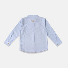Load image into Gallery viewer, Shirt/ Kemeja Anak Laki Blue/ Rodeo Junior Stripe Shirt