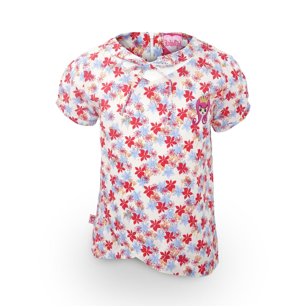 Shirt / Kemeja Anak Perempuan / Rodeo Junior Girl / Flower Print