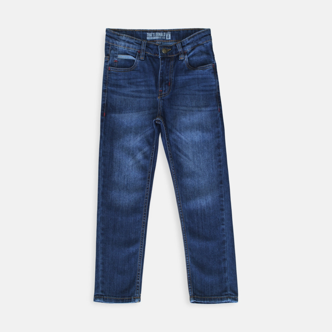 Jeans/ Celana Panjang Anak Laki/ Donald Duck Dark Blue Basic