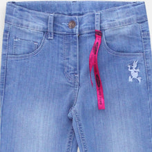 Load image into Gallery viewer, Jeans/ Celana Panjang Denim Anak Perempuan Biru/ Daisy Duck Gorgeous