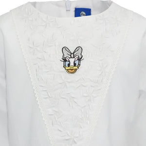 Shirt / Kemeja Anak Perempuan White / Daisy Duck Trip