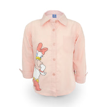 Load image into Gallery viewer, Short Sleeve Shirt / Kemeja Anak Perempuan / Daisy Duck fun time