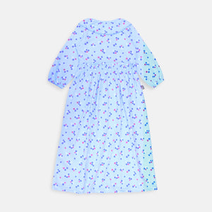 Maxi dress/ Ghamis Anak Biru/ Daisy Duck Gorgeous