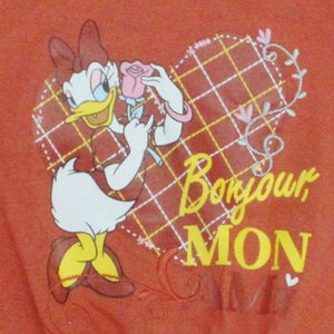 Tshirt/ Kaos anak perempuan Merah/ Daisy Duck Gorgeous