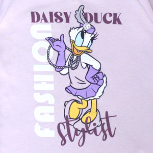 Tshirt/ Kaos anak perempuan Ungu/ Daisy Duck Gorgeous
