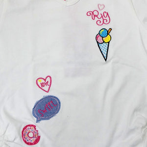 Rodeo Junior Girl - Kaos Panjang Anak Perempuan - Ice Cream