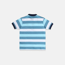 Load image into Gallery viewer, Polo Shirt/ Kaos Anak Laki Blue/ Rodeo Junior Stripe Polo Shirt