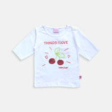 Muat gambar ke penampil Galeri, Tshirt/ Kaos Anak Perempuan Putih/ Rodeo Junior Girl Things I love