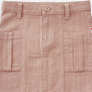 Linen Mini Skirt/ Rok Mini Anak Linen/ Rodeo Junior Girl Bright Day