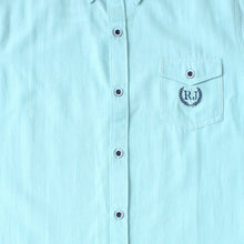 Muat gambar ke penampil Galeri, Shirt/ Kemeja Anak Laki/ Rodeo Junior Green Linen Shirt