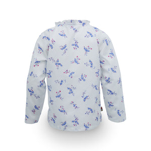 Shirt / Kemeja Anak Perempuan  / Daisy Duck / Full Print Cotton