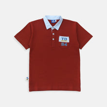 Load image into Gallery viewer, Polo Shirt/ Kaos Anak Laki Red/ Donald Duck Look Style