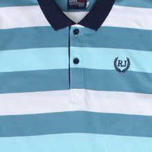 Load image into Gallery viewer, Polo Shirt/ Kaos Anak Laki Blue/ Rodeo Junior Stripe Polo Shirt