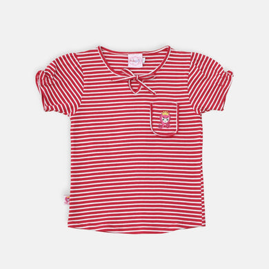 Tshirt/ Kaos Anak Perempuan Red/ Rodeo Junior Girl Bright Girl