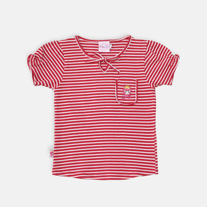 Tshirt/ Kaos Anak Perempuan Red/ Rodeo Junior Girl Bright Girl