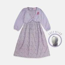 Load image into Gallery viewer, Maxi Dress/ Ghamis Dress Anak Purple/ Rodeo Junior Girl Dreamers