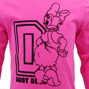 Blouse Anak Perempuan Pink Daisy Print Logo