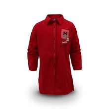 Load image into Gallery viewer, Shirt/Kemeja Anak Perempuan Red Classic