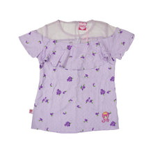 Load image into Gallery viewer, Blouse Anak Perempuan / Rodeo Junior Girl / Purple / Full Print