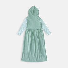 Load image into Gallery viewer, Overall hoodie dress anak Hijau/ Rodeo Junior Girl Nature Vibe