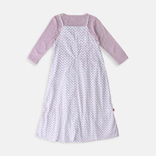 Load image into Gallery viewer, Maxi overall/ Dress motif etnik panjang anak Pink/ Rodeo Junior Girl Nature Vibe