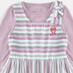 Maxi Overall/ Dress Panjang Anak Pink/ Rodeo Junior Girl Sweet Season