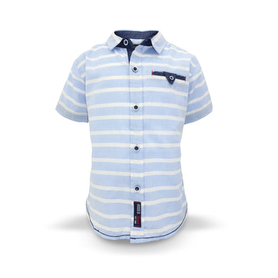 Shirt/ Kemeja Anak Laki Biru/ Rodeo Junior Clear Sky