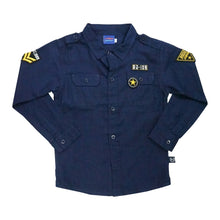 Load image into Gallery viewer, Shirt / Kemeja Anak Laki / Rodeo Junior / Navy / Patch Series